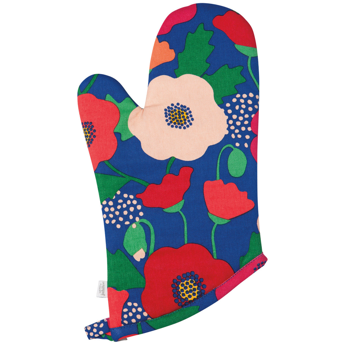 Poppy Oven Mitts Set of 2
