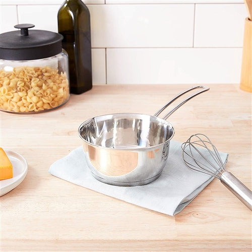 Saucepan w/ Clad Bottom, 0.26 qt., 4", Kuchenprofi