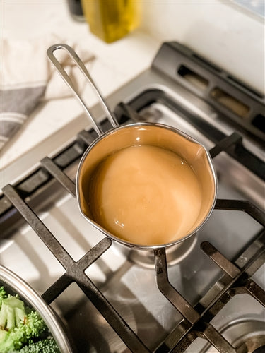 Saucepan w/ Clad Bottom, 0.26 qt., 4", Kuchenprofi