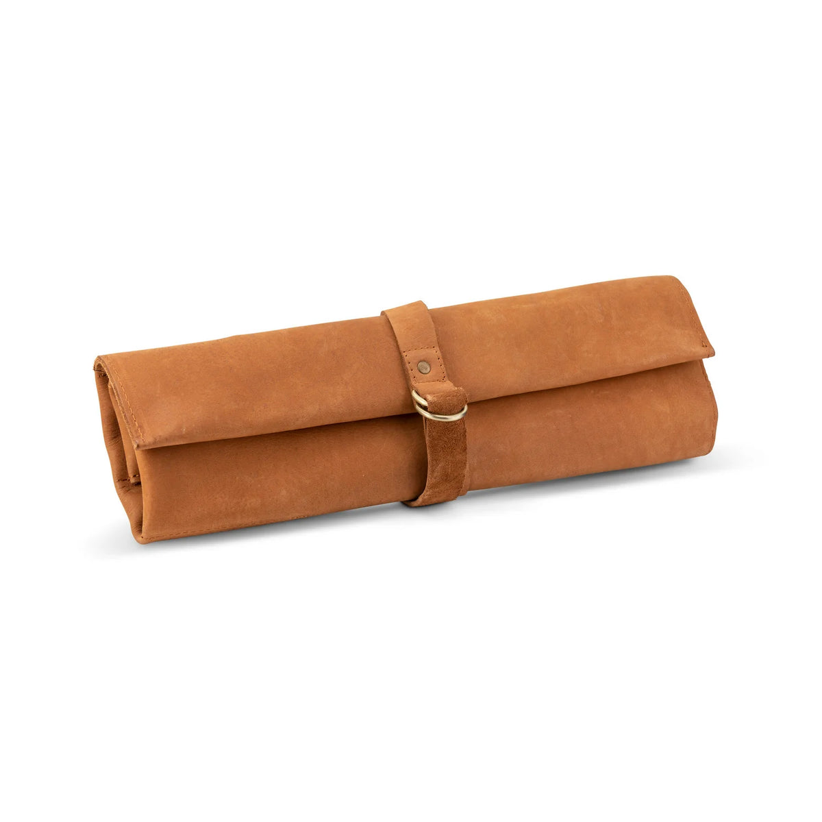 5 Slot Leather Knife Roll