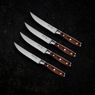 Avanta Forged 4pc Fine Edge Steak Knife Set