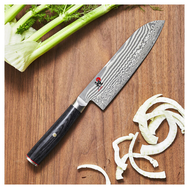 Kaizen II, 7" Fine Edge Santoku