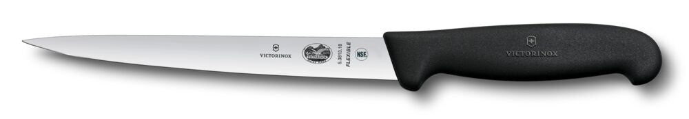Fibrox, 7" Fillet Knife Flex, Black