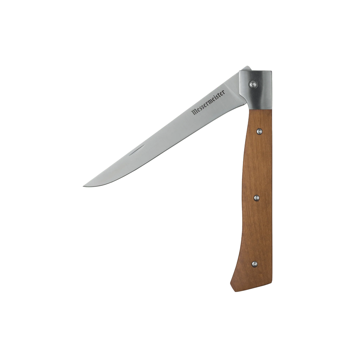 6" Adventure Chef Folding Flexible Fillet Knife, Maple Handle