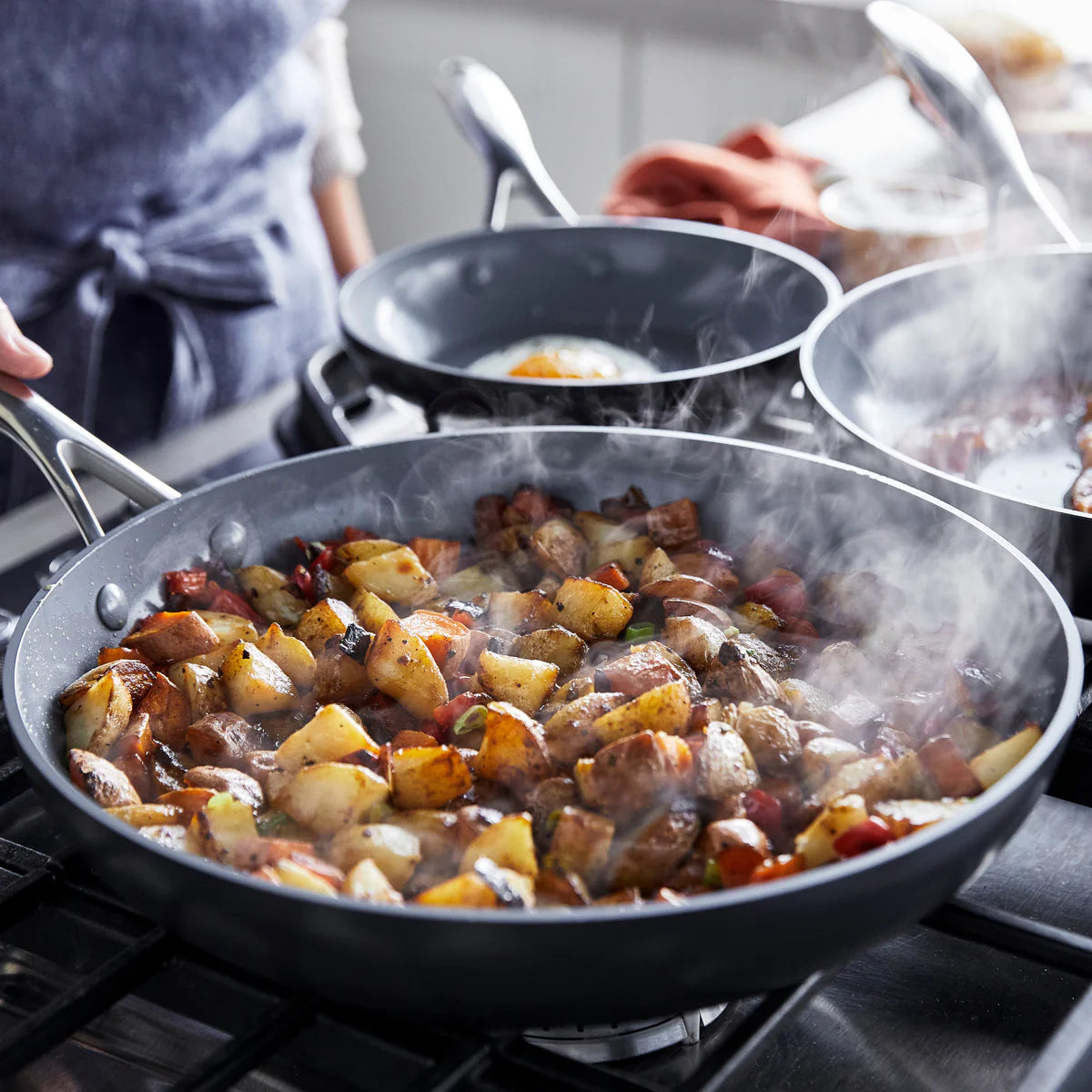 Hard Anodized 8" & 10" Set Valencia Pro Fry Pans