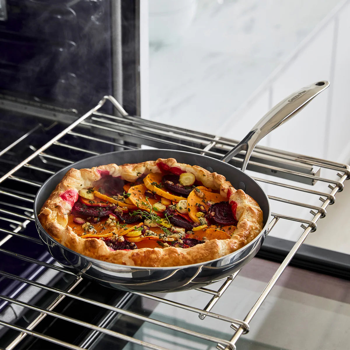 Stainless Steel 12" Valencia Pro Fry Pan
