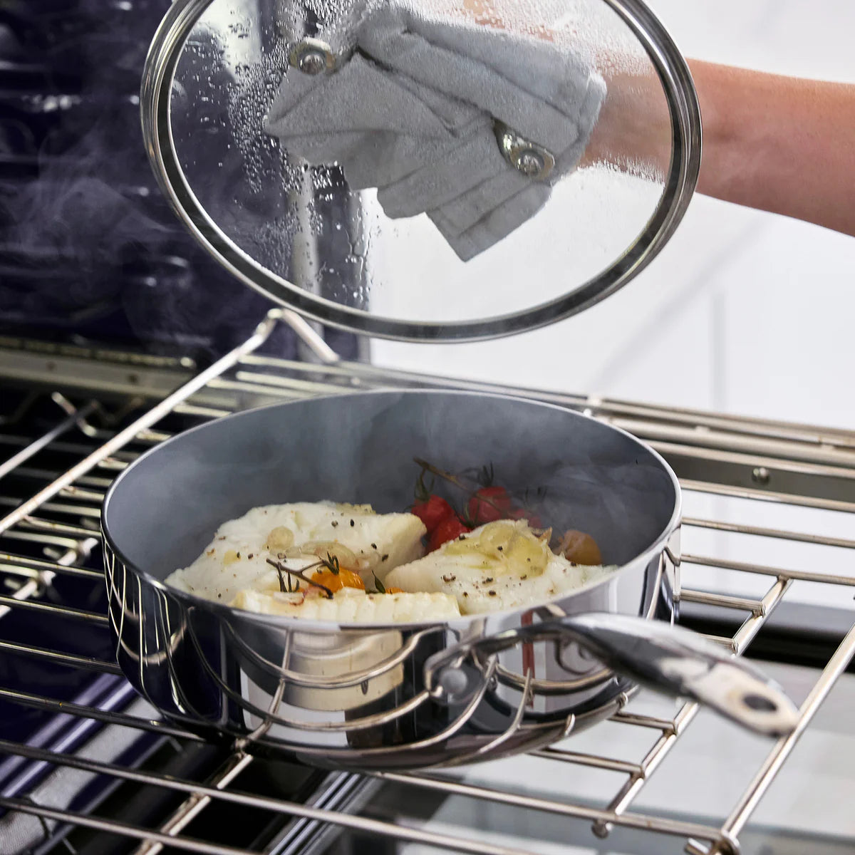 Stainless Steel 10 Piece Set Valencia Pro Pans