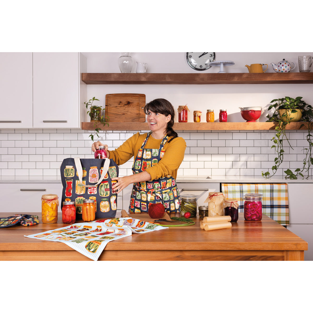 Chef Oven Mitt Pickling