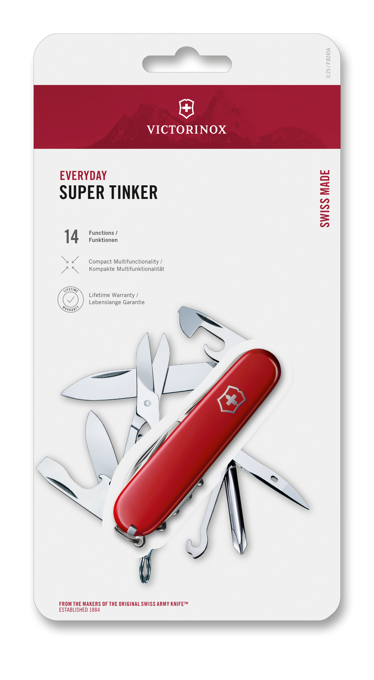 Super Tinker, Red, Swiss Army Knife