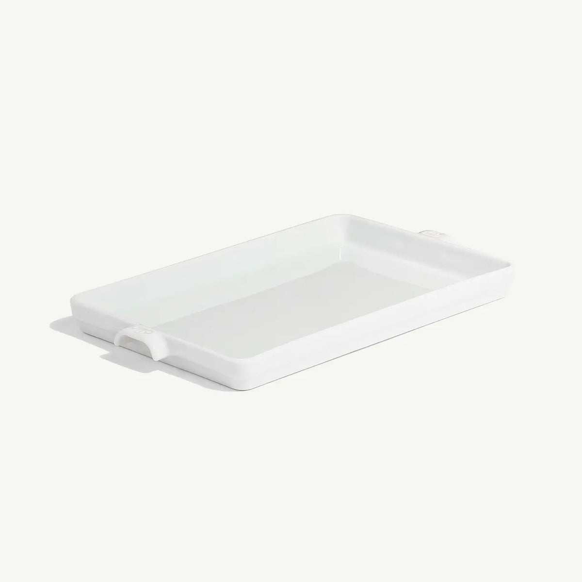 9" x 13" White Porcelain Baking Slab
