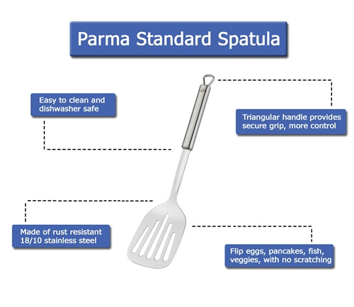 S/S 13.5" Standard Spatula Parma