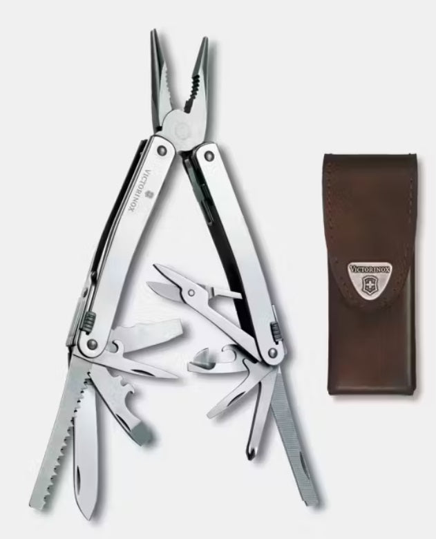 Swiss Tool Spirit X, Silver, Multitool, Swiss Army Knife