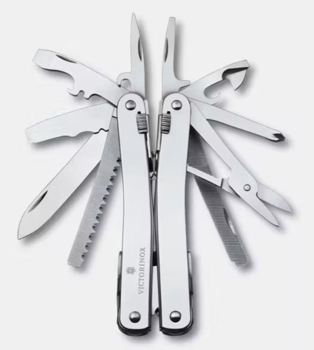 Swiss Tool Spirit X, Silver, Multitool, Swiss Army Knife