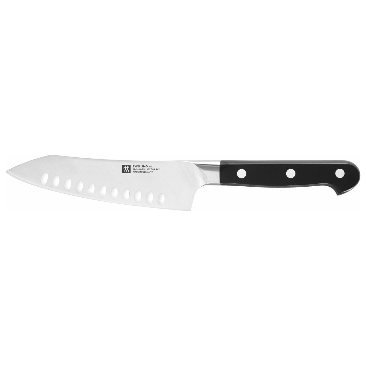 Pro 5.5" Rocking Santoku Knife, Hollow Edge