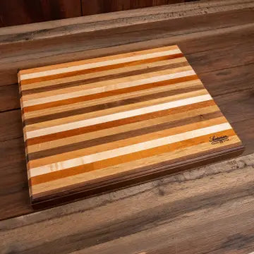 16.75x20 Large Striped Classic Butcher Block