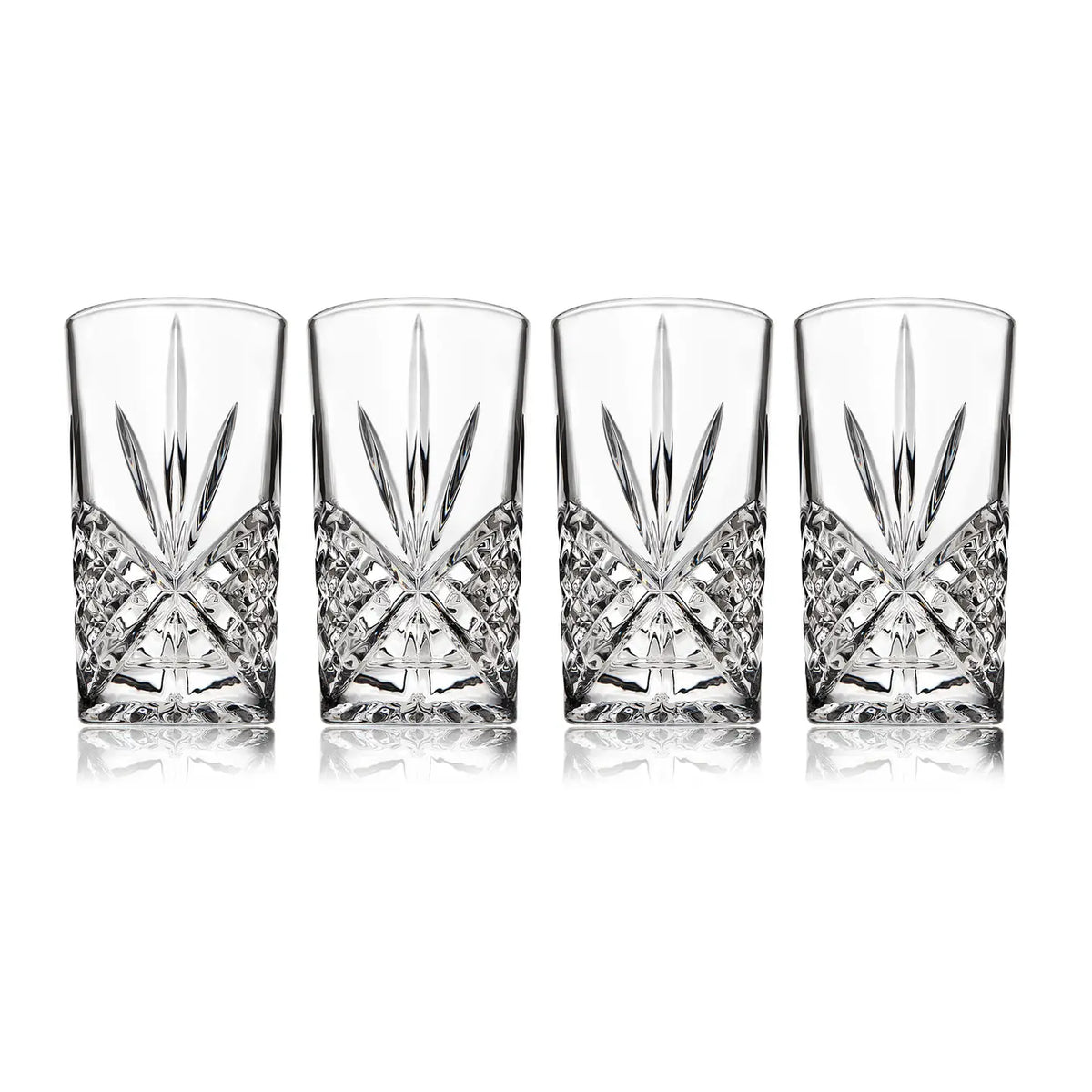 S/4 Dublin Highball Acrylic Clear