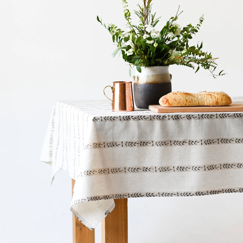 60"x120" Walnut Leaf Tablecloth