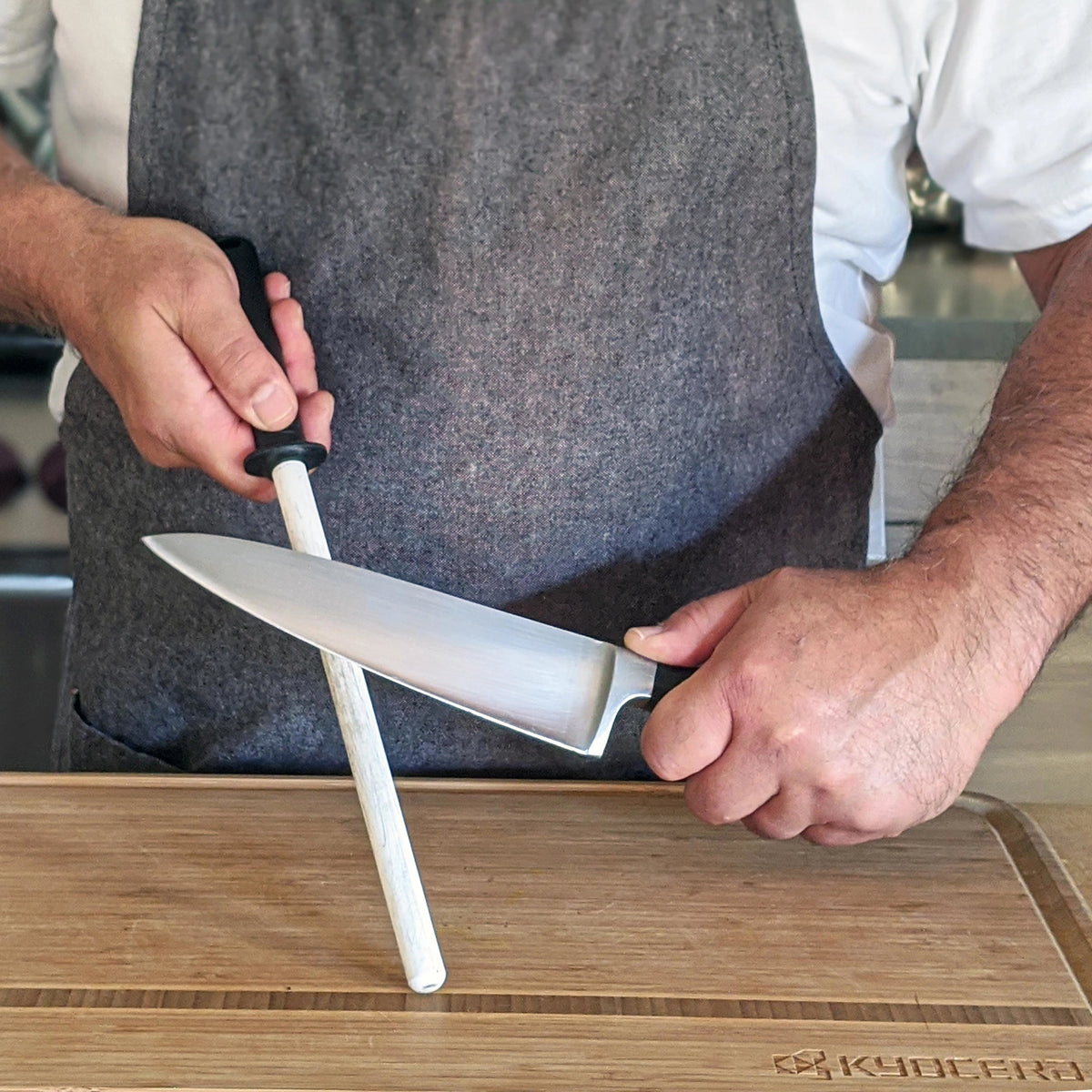 9" Ceramic Sharpening Rod