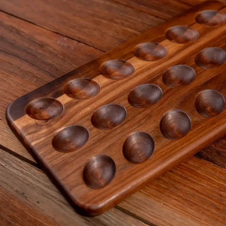 Walnut 18ct Deviled Egg Tray