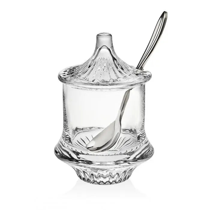 Crystal Covered Jam Jar