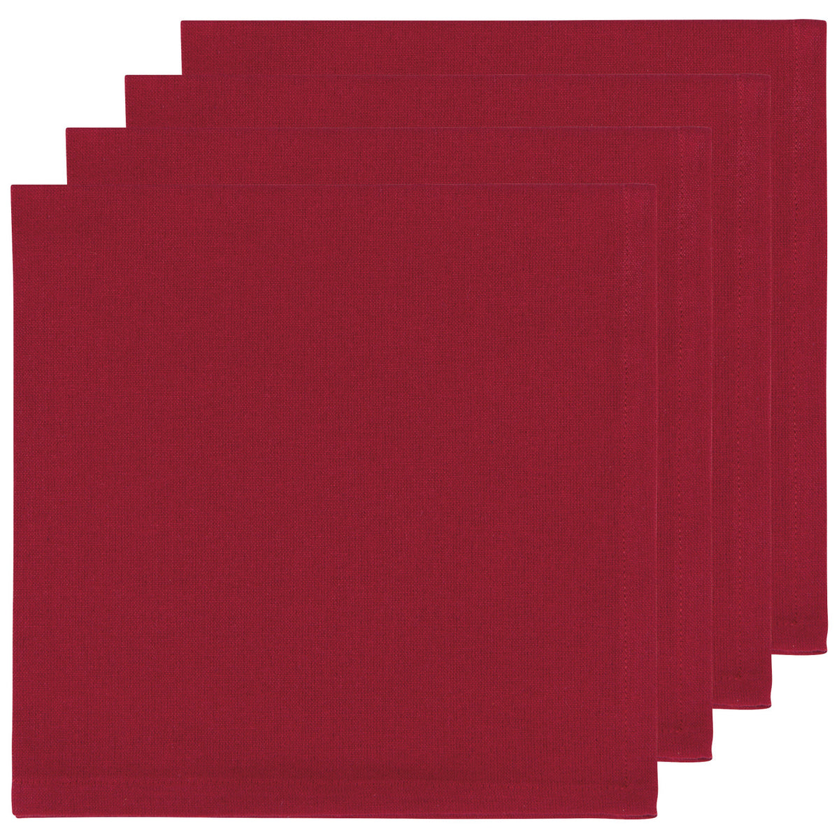 Napkin S/4 Spectrum Carmine