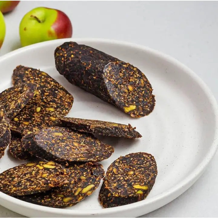 Vegan Fig Salami, Pistachio & Black Pepper