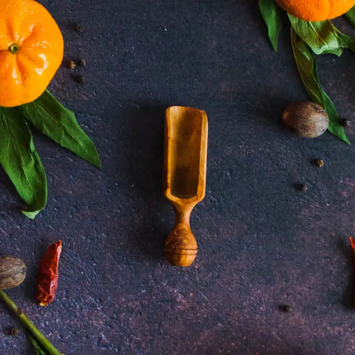Olivewood X-Large Canister Scoop