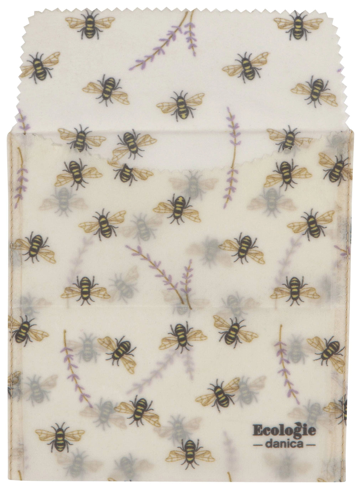 Bees S/2 Beeswax Sandwich Bag