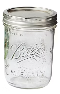 Ball 16oz / 1 Pint Wide Mouth Jar