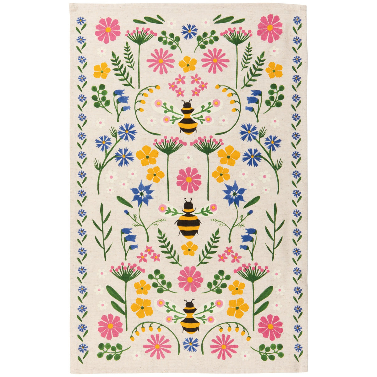 Bee Garden Teatowel