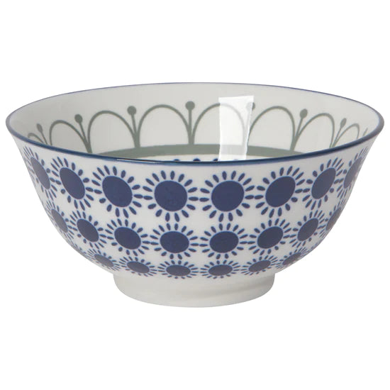 Black Navy Sun 6" Bowl
