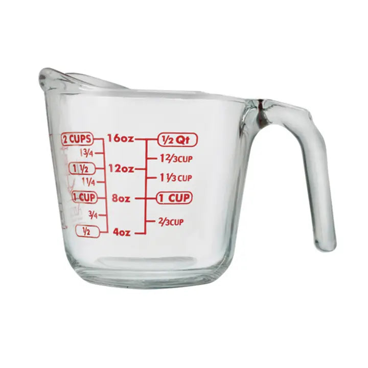 2 Cup Glass Measuring Cup Anchor Hocking