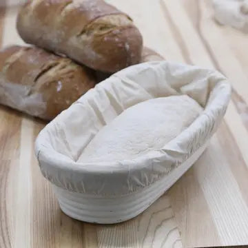 Oblong LG Proofing Basket & Liner