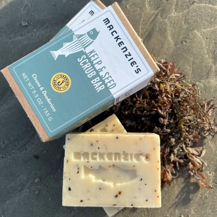 Kelp & Seed Scrub Bar 5.5oz