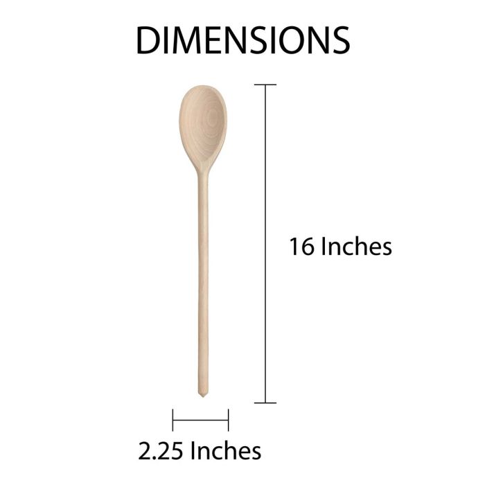 Beechwood 16" Spoon French