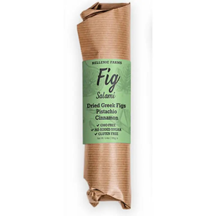 Vegan Fig Salami, Pistachio Cinnamon