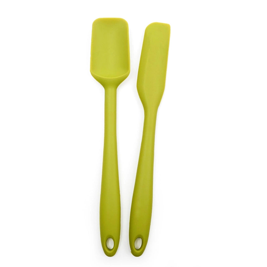 Ela's S/2 Mini Silicone Spatula, Green
