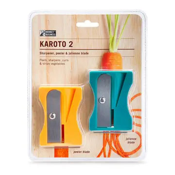 "Sharpener" Veggie Peeler & Julienne Set