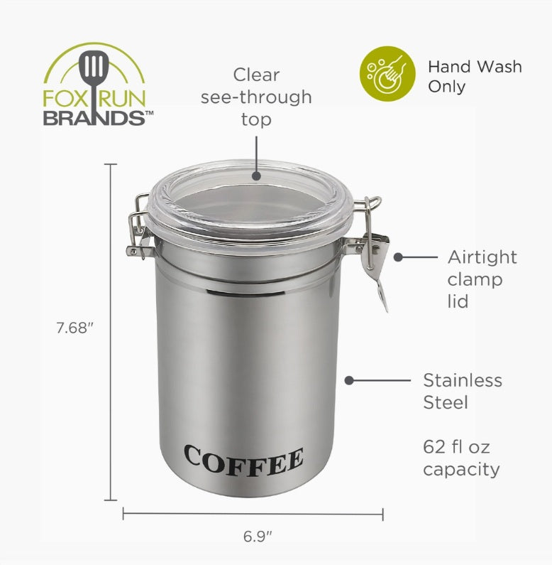 SS Coffee Canister