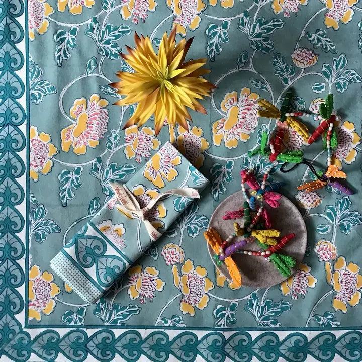 Cornflower Green Napkin