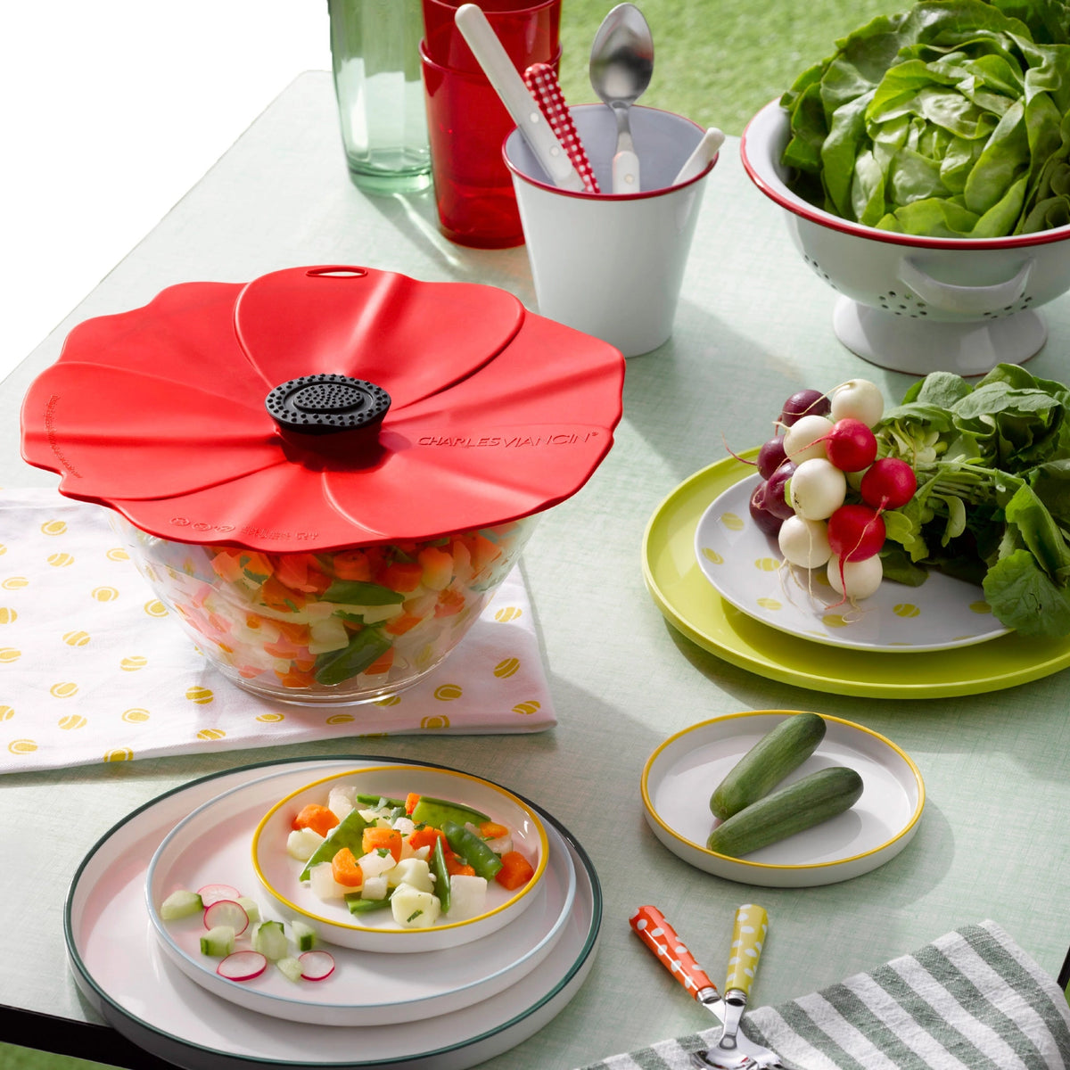 Poppy 6" Lid