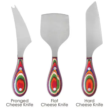 S/3 Marrakesh Cheese Knives