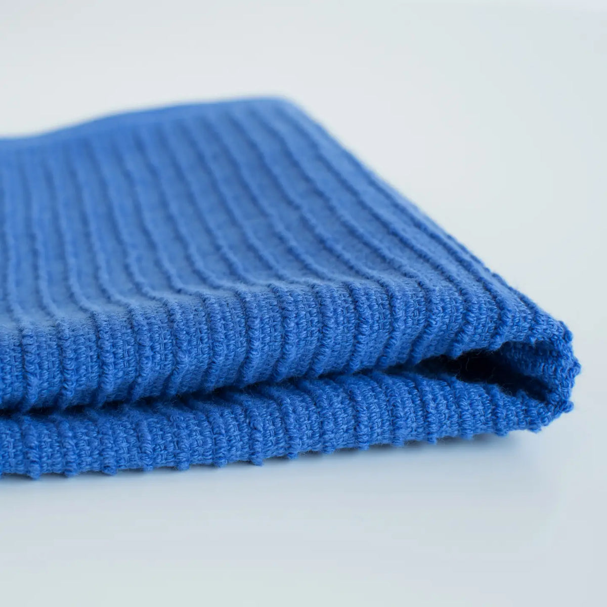 S/2 Dishcloth Royal Blue Ripple