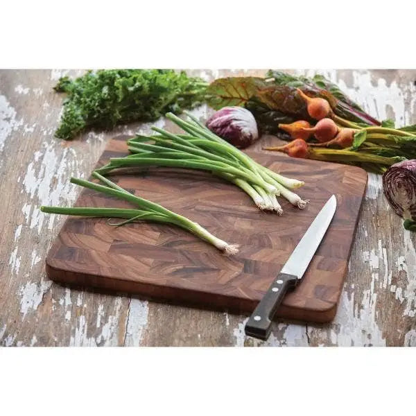 14"X16"X1" IW Oslo Acacia End Grain Cutting Board