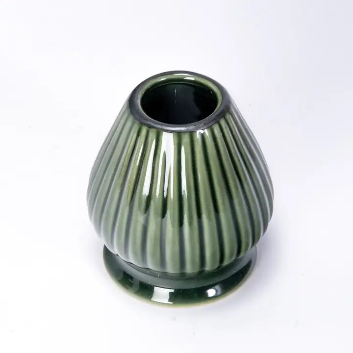 Dark Green 3"H Matcha Whisk Stand