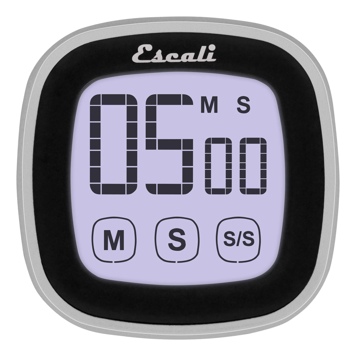 Touch Screen Digital Timer, Black