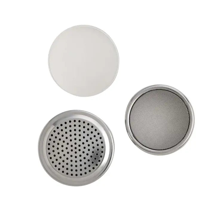 Stainless Baking Shaker & Duster Set