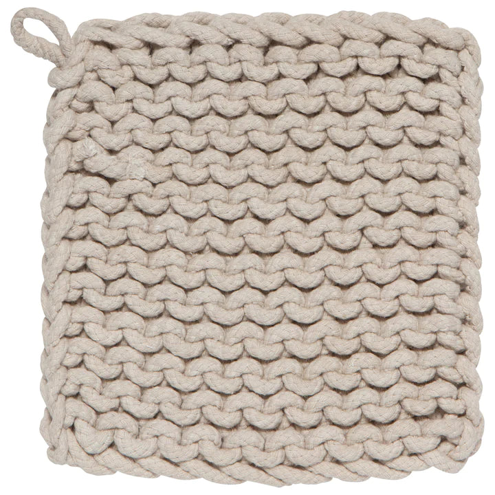 Potholder Dove Gray Knit