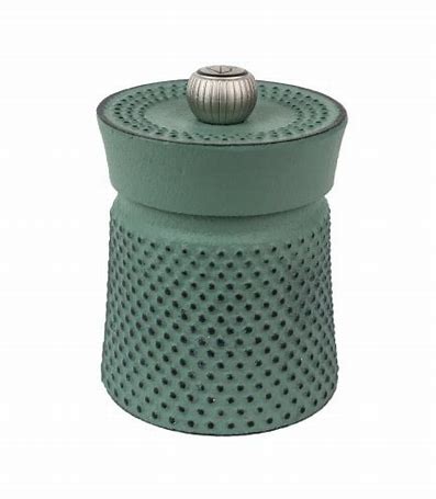 Bali Celadon Cast Iron Pepper Mill