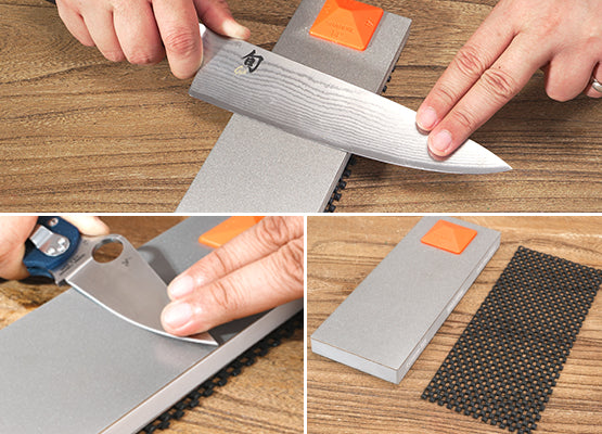 325 & 1000 Grit Diamond Sharpening Stone 8x3
